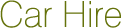 Car Hire